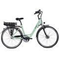 E-Bike LLOBE "Metropolitan JOY 2.0 pastellgrün 36V / 15,6Ah" E-Bikes Gr. 50 cm, 28 Zoll (71,12 cm), grün (pastell) E-Bikes