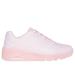 Skechers Girl's Uno Ice Sneaker | Size 11.0 | Light Pink | Synthetic