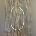 Anthropologie Jewelry | Anthropologie 14k Gold Plated Necklace Size 18” | Color: Gold | Size: 18”