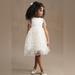 Anthropologie Dresses | Anthropologie Princess Daliana Lindi Lace Piping Flower Girl Dress 4 Nwt | Color: White | Size: 4tg