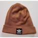 Adidas Accessories | Adidas Oversize Cuff One Size Fits Most Beanie Hat Skull Cap Bronze Color | Color: Brown | Size: Os