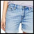 J. Crew Jeans | J. Crew // Laser Dot Cut Off Shorts Indigo Denim | Color: Blue | Size: 25