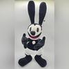 Disney Toys | Disney 100 Steiff - Oswald The Lucky Rabbit 13" Collectible Teddy Bear | Color: Black/White | Size: 13”