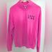 Pink Victoria's Secret Sweaters | Heathered Pink “Pink By Vs” Half Zip Sweater Women’s Size M | Color: Pink | Size: M