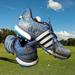 Adidas Shoes | Adidas Tour 360 Prime Boost Mens Size 9 Golf Shoes Blue White Knit | Color: Blue | Size: 9