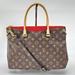 Louis Vuitton Bags | Louis Vuitton Pallas Mm Satchel In Monogram Canvas And Calfskin | Mint Condition | Color: Brown | Size: 13.5” L X 5.0″ W X 10.2″ H Approx.