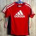 Adidas Matching Sets | Adidas Red And Blue Shorts And Shirt Set | Color: Blue/Red | Size: 3tb