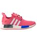 Adidas Shoes | Barely Worn Adidas Nmd R1 Women's Shoes Pink-White-Blue- Boosts, Size 9.5 | Color: Blue/Pink | Size: 9.5