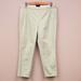 J. Crew Pants & Jumpsuits | J. Crew Martie Cropped Style C2767 Green Dress Pant Sz 12 Nwt | Color: Green | Size: 12