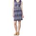 Anthropologie Dresses | Anthro Dress Deletta Janie Size Large Blouson Sundress Navy & White Jersey Knit | Color: Blue/White | Size: L