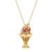 Kate Spade Jewelry | Kate Spade Ice Cream Sundae Cherry Gold Long Necklace | Color: Gold/Red | Size: Os