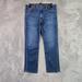 Levi's Jeans | Levis 514 Jeans Men 35 Blue Straight Dark Wash Denim Stretch Pants Solid 35x30 | Color: Blue | Size: 35