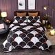 Duvet Cover Set King Size, Soft Microfiber Bedding Bedroom Bed Sets Home Bedding Duvet Cover Set King Size 1 Quilt Cover 230 x 260 cm + 1 Pillowcase Fish Scale Pattern