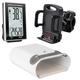 Maclean MCE315 16-in-1 Wired Bicycle Computer Set with Bicycle Wall Mount with Shelf and Mobile Phone Holder, Bicycle Computer Speedometer Odometer Speedometer Digital Bike Speedometer