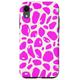 Hülle für iPhone XR Pink Leopard Seamless Pattern Phone Cover