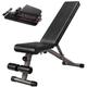 Weight Bench Adjustable Workout Bench Home Bench Bench Sit Ups Multifunctional Abs Fitness Equipment Promise Smooth and No Shaking, Leather is Tasteless and Environmentally Friendl