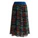 Lularoe Skirts | Lularoe Azure Printed High Waist Midi Skirt | Color: Blue/Green | Size: 2x