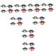 BESTonZON 32 Pcs Frog Model Frog Miniatures Early Education Frog Animal Life Cycle Model Educational Toy Frog Sculpture Frog Toys Amphibia Fake Frog Child Plastic Spot Decorate