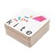 HEMOTON 2 Sets Word Puzzle Puzzles Toy Words Recognition Puzzle English Learning Puzzle Alphabet Matching Puzzle Words Learning Puzzle Spelling Puzzle Card Letter Child White Paper