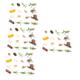 HEMOTON 16 Sets Insect Model Life Cycle of a Snail Insect Figurines Life Cycle Mini Model Forest Animal Life Cycle Insect Life Cycle Model Life Cycle Figurines Snails Ornaments Plastic