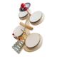 UPKOCH 1 Set Set Children's Drum Kit Baby Toy Baby Gifts Kids Jazz Drum Toy Drum Kit Playset Jazz Drum Instruments Toys Toddler Drum Toy Gift Wood Preschool Music Toy Set