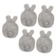 minkissy 5pcs Rabbit Hot Water Bag Bed Heater Water Bag Household Hot Water Bottle Lovely Hot Water Bottle Christmas Hot Water Bag Irrigation Hot Water Bag Warm Water Bag Plush Winter