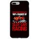 Hülle für iPhone 7 Plus/8 Plus Slot Car Racing - Wochenendprognose 100% Chance auf Slot Car