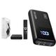 Nokia Streaming Box 8010, Android TV & INIU Power Bank, 100W 25000mAh Powerbank Klein Aber Stark Phone & Laptop Externe Handyakkus