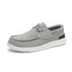 Bruno Marc Men's Slip-on Canvas Loafers Casual Boat Shoes,Size 7,Grey,SBLS223M