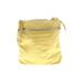 Hobo Bag International Leather Crossbody Bag: Yellow Color Block Bags