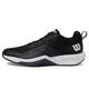 Wilson Men's Rush Pro Lite Tennis Shoe, Black/Ebony/White, 6.5 UK