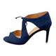 HUPAYFI Womens-Classic-Fashion-Pointed Womens Ladies Low Block Heel Mary Jane Style Flower Leather Lined Work Court Shoes Pumps Womens Pumps,Gift for 1 Year Old Women 4 58.99 Blue