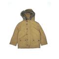 Gymboree Coat: Gold Solid Jackets & Outerwear - Kids Girl's Size 5
