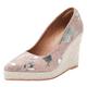 HUPAYFI Wedge Sandals Size 6 Womens Nude Diamante Wedge Sandal Wedge Sandals For Women Size 5 Cushion,gifts for new mom 5.5 51.99