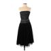 Cynthia Cynthia Steffe Cocktail Dress - Party Open Neckline Sleeveless: Black Solid Dresses - Women's Size X-Small