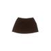 Lands' End Skirt: Brown Solid Skirts & Dresses - Kids Girl's Size 4