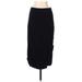 Athleta Casual Midi Skirt Midi: Black Bottoms - Women's Size Small