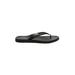 Flojos Flip Flops: Black Print Shoes - Women's Size 10 - Open Toe
