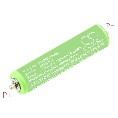 Battery for Braun 190S-1 Series 1 350CC MG5090 1775 5610 10B 67030368 67030922 - Green