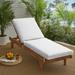 Sorra Home Sunbrella Outdoor Chaise Lounge Cushion