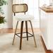 26"/29" Swivel Bar Stools/ Counter Stools with Bentwood Legs