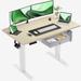 Standing Desk with Drawer, 48x24" Adjustable Height Standing Desk, Stand up Desk, Home Office Desk, Ergonomic Workstation