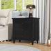 3-Drawer Nightstand Storage Wood Cabinet