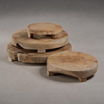 Potenza Teak Charcuterie Footed Board