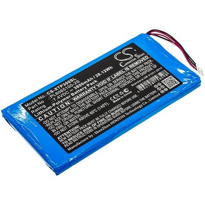 Battery for XTOOL EZ300 Pro i80 Pad PL6065100-2S Scanner CS-XTP300SL 3800mAh - Blue