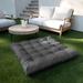 Sorra Home Sunbrella Outdoor Tufted Floor Pillow Single