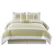 Latitude Run® Black Microfiber 7 Piece Comforter Set Polyester/Polyfill/Microfiber in White | Full Comforter + 6 Additional Pieces | Wayfair