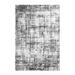 Gray 60 x 32 x 1 in Area Rug - 17 Stories Uleta Striped Machine Woven Polypropylene Indoor/Outdoor Area Rug in Metal | 60 H x 32 W x 1 D in | Wayfair