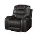 Red Barrel Studio® Andranae Vegan Leather Recliner Faux Leather | 44.5 H x 42.5 W x 38.5 D in | Wayfair F510ED8655C84A028BE09752A80B7356