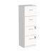 Latitude Run® 4-Drawer File Cabinet w/ Lock Wood in White | 51.3 H x 15.8 W x 15.8 D in | Wayfair 573B7DD64B8B4F60B4FB0D6B9A5CA87D